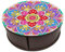 Klassische Mandala Diamond Painting Schmuckkästchen Aufbewahrungsbox DIY Diamant Malerei Schmuckaufbewahrung Holz Organizer Box Geschenke (V)