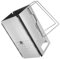 GMBYLBY Poêle à bois pliable portable en acier inoxydable - Four à bois d'extérieur pour camping, cuisine, pique-nique, utilisation facile
