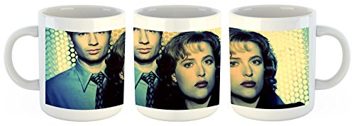 Unified Distribution Akte X TV Serie - Tasse mit Motiv Bedruckt, 300ml C-Henkel. Tolles Geschenk für Büro, Küche, Geburtstag, Ihre Neue Lieblingstasse zum Frühstück