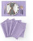 Caddice dekorative Tischsets aus Leinenimitat, hitzebeständig, Esstisch, Tischsets, Küchentisch, 30,5 x 45,7 cm, Flieder, 4 Stück