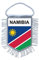Akachafactory Wimpel mini Flagge Fahne flaggen miniflagge Namibia