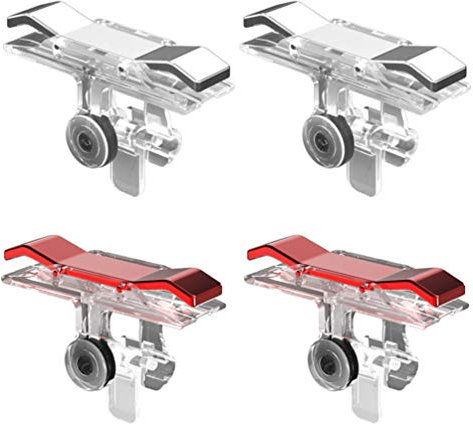 Hemobllo 2 Paar Hühnchen-artefakt-griffhalterung Essen Unterstützungstool Für Mobile Gamecontroller Poratble Gaming-auslöser Telefon-controller-gamepad Auslösen Roboter E9 Handy