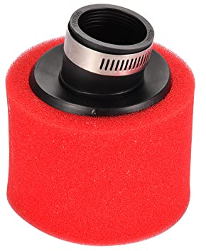 WOOSTAR Filtro Aria Spugna Moto 35mm Sostituzione per 4 Tempi 50cc 70cc 90cc 110cc 125cc Dirt Pit Bike ATV Quad 4 Wheeler Go Kart Scooter Rosso