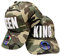 J26 NY Mr. & Mrs. King & Queen Snapback USA Cap Kappe Basecap Baseball Mütze Trucker Sport Cappy verstellbar Kult Partner Look Snapback (Camo King & Queen Set)
