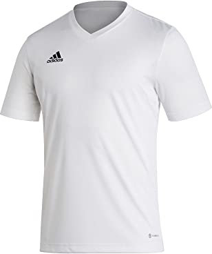 adidas Men's Entrada 22 Jersey, White, XL