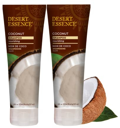 Desert Essence - Kokosnuss-Shampoo - 237mL - 2er Set