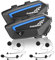 FreedConn FX Motorrad Headset, Helm Intercom, Kommunikationssystem für bis zu 10 Motorräder, DSP und CVC Geräuschunterdrückung Motorradhelm Gegensprechanlage mit Musikteilen Funktion Schwarz