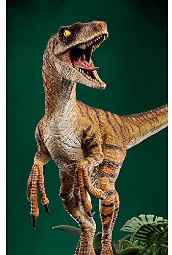 Jurassic Park Lost World - Velociraptor del Statue ArtScale 1/10, 18 cm