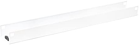 vabo Kabelkanal - beidseitig abklappbare Kabel-Abdeckung - Kabel-Box - Kabel-Schlauch - Schreibtisch ohne Kabelsalat - Kabelwanne Organizer - (weiß 107 cm)