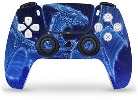 Head Case Designs Officially Licensed Ed Beard Jr Winter Spirit Dragons Vinyl Faceplate Sticker Gaming Skin Decal Cover Compatible With Sony PlayStation 5 PS5 DualSense Controller