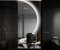 Artforma Unregelmäßiger Form asymmetrischer Spiegel mit LED Beleuchtung 50x100 cm | Moderner Industrial Wanspiegel Beleuchtet Nach Maß | OKRHA221 | Wählen Sie Zubehör | Lichtspiegel Badezimmerspiegel