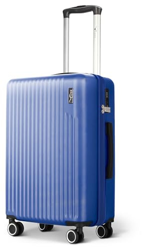 LUGG 20inch Vacay Suitcase ABS Luggage with TSA Indent Lock, Aluminium Trolley Handle, 360° Spinner Wheels, Water-Resistant & Durable Material - Airline Compatible (55 x 23 x 35cm)
