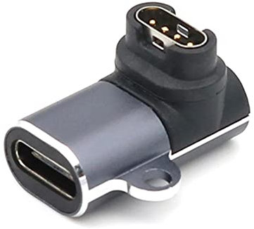 YUYQAQ Adaptador portátil de carga tipo C/Micro USB/iOS para Garmin Fenix 7 7S 7X 6 6S 5X Charger Smart 2 Venu 6X 5 2S Watch 5S M4S5 Conve