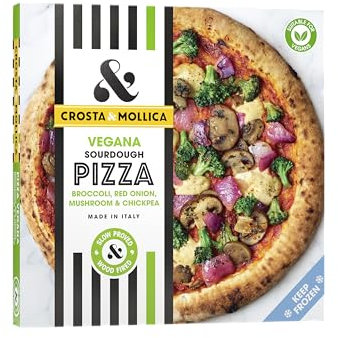 Crosta Mollica Vegana Sourdough Pizza with Grilled Vegetables 498g (Frozen)