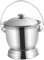 JAYIOLA Pot de Chambre Poste En Acier Inoxydable avec Un Seau de Chambre à Usine D'urinoir Du Couvercle pour Adultes pour Adultes