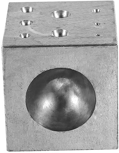 Angoily Metal Schmuck Bearbeitungswerkzeug Multifunktionaler Dapping Block für DIY Schmuckherstellung für Gold und Kupferverarbeitung Langlebig und Praktisch