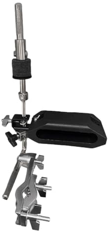 Bosiyrggrl Metal Cymbal Stand Portable Drum Extension Clamps Holder Extension Clamp Holder Percussion Accessories Style 2