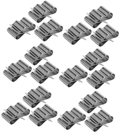 SAFIGLE 30 pezzi Clip per Cavi Fotovoltaici Morsetti per Cavi Mm² Resistente alle Intemperie Fissaggio Sicuro e Facile Installazione per Impianti a Energia Solare