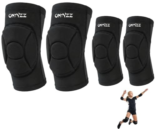 ONTYZZ Rodillera Niña Niño Coderas Transpirables Ligeras Deportivas Proteccion para Futbol Baloncesto Voleibol MTB Gimnasia Ritmica Balonmano Baile