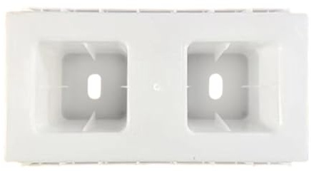 CoudarTitie Moule à Béton Creux, Accessoire Réutilisable, Outil de Moulage de Ciment Multifonctionnel et, Idéal pour Le Jardin, 40 X 20 X 12.2 Cm