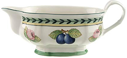 Villeroy & Boch French Garden Fleurence Salsera, 400 ml, Porcelana Premium, Blanco/Colorido