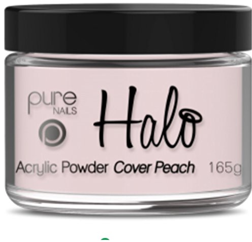 Halo By Pure Nails Acrylic Powder Cover PEACH 165g
