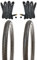 Kujo 2X 26 Zoll Fahrradreifen 26x1.95 Resul Pannensicherer mit Reflexstreifen inkl. Schlauch AV