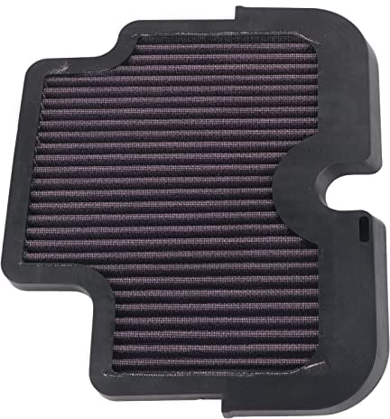 Filtro Aria Moto, Filtro Aspirazione Filtro Aria Moto Ad Alto Flusso, Adatto Per ER6F ER6N 2009‑2011, 225 x 190 x 10 mm