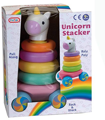 A to Z 55950 Fun Time Push Along Stacker, Multi