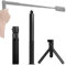 iEago RC Bastone Selfie Invisible per Insta360 X3,Bullet Time Selfie Stick e Manico Aggiuntiva Ergonomica con Treppiede Integrato per Insta360 GO 3/X3/ONE X2/ONE X Action Camera,Allungabile 111cm