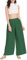 BODYWEAR LTD Women Palazzo Pants - Baggy Wide Leg Flared Trousers – Elasticated Waist, Yoga Stretch Work Tracksuit Bottoms Gym Joggers, Lounge Pants (Bottle Green,8-10)