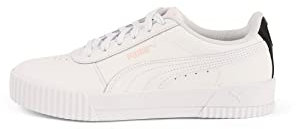 PUMA Sneaker Carina Donna, Acqua di rosa bianca bianca, 36 EU