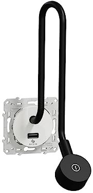 Schneider Electric - Odace - liseuse - avec prise USB-A - 2,1A - blanc - S520002