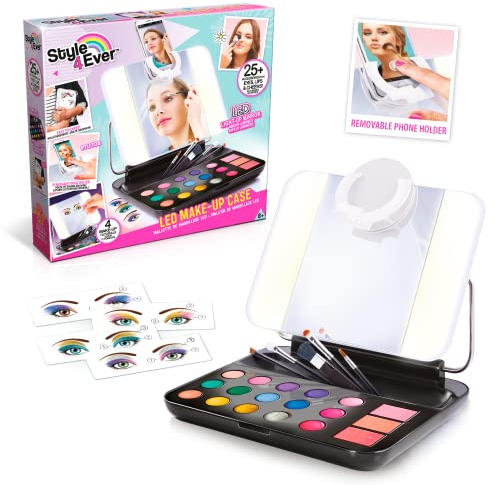Canal Toys - Style 4 Ever OFG 247- LED Schminkkoffer Set für Kinder, Schminkpalette und Koffer, abwaschbares Schmink- und Kosmetikspielzeug, Makeup-Palette 1 Set, Mehrfarbig