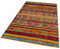 Peruanischer mehrfarbig bedruckter Polyesterteppich 80 x 120cm Modell Peruvian