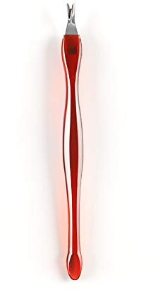 Cuticle Pusher Fork Cuticle Knife Cuticle Trimmer Remover Dead Skin Practical Nail Art Tools
