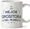 MUGFFINS Tazas para OPOSITORA mujer - En Español - Mejor del Mundo - 11 oz / 330 ml - Regalo original y divertido