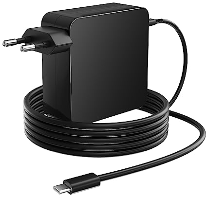 65W USB-C Chargeur Portable Alimentation pour ASUS UX425 UX435 UX391 UX325 ASUS Chromebook C302 C302C C302S C403N C213 C523 Zenbook 3 Deluxe UX490 Pro B9440UA MacBook and Other Laptop