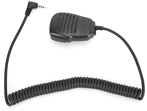 Walkie Talkie Handmikrofon, MH-34B4B Lautsprechermikrofon Walkie-Talkie Handmikrofon für Yaesu VX-2R/VX-3R/VX-5R/FT-60R, 3,5 Mm Vertikale Schnittstelle