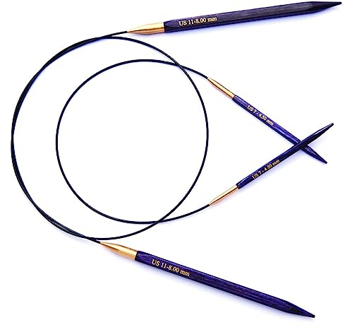 KnitPro J'Adore Cubics Stricknadeln – Feste Rundstricknadeln – 100 cm x 3,75 mm