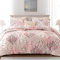Whale Flotilla 7.5 Tog King Duvet Set, Soft Reversible Coverless Oversized Comforter Set with 2 Pillowcases, Patchwork Printed Down Alternative Bedding Comforters for All Seasons, Pink