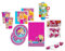 KIT per Festa a Tema Barbie - Set di Barbie per la tua tavola con Piatti Bicchieri Tovaglioli Tovaglia e Lingue di Menelik In Omaggio Troverai Anche 4 fantastici Tubetti di Bolle di Sapone generiche.