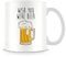 Behind The Glass - Wish You were Beer - Funny Pun Mug, Ceramic, 11fl.oz.