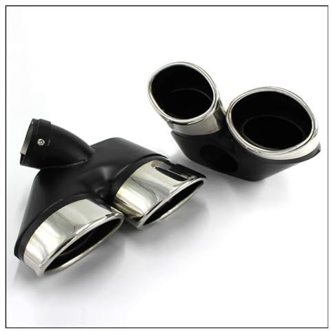 LADPZJNW Auto Auspuffblende Für Mercedes Für B&ENZ W211 E260 E240 Autoauspuff Endrohr Bilateraler Vier-Out-Schalldämpfer Passendes Endrohr