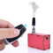 HSETIY Mini machine à fumée portative télécommandée pour filmer des vidéos, des activités de plein air, des effets, du cosplay et des tests de flux d'air (rouge)