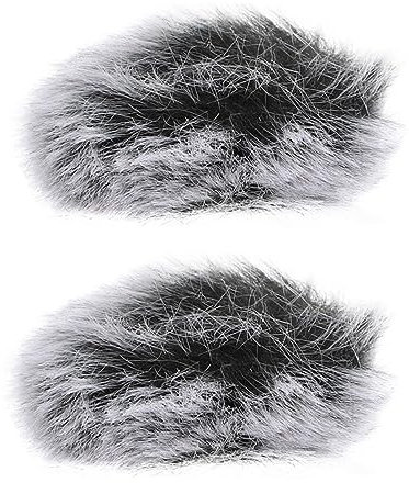 ibasenice 2stücke Mikrofon Windschutz Hochwertigem Schalldämmende Abdeckung Für Lavaliermikrofone Schützt Vor Windgeräuschen Und Spritzern