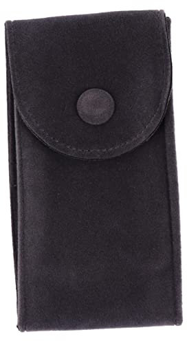 WRITWAA Uhrentasche uhrenbeutel uhr set Uhrenschutz watch case Weiden Reisetasche ansehen Würfel tragbare Tasche für Uhr Armbänder Beutel Aufbewahrungstasche ansehen Vlies Dark Grey
