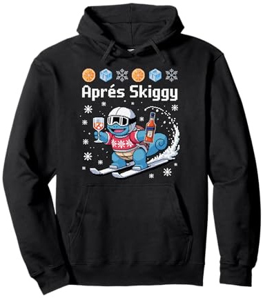 APRÉS SKIGGY X The Ski Club Saufimon Spritz Turtle Skifahrer Pullover Hoodie