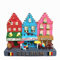 MUYU Magnet 3D Stadtansicht Kühlschrankmagnet, Motiv: Brüssel, Belgien, Dekoration für Zuhause und Küche, Souvenir, 1 Stück, Ethylen-Vinylacetat (EVA)