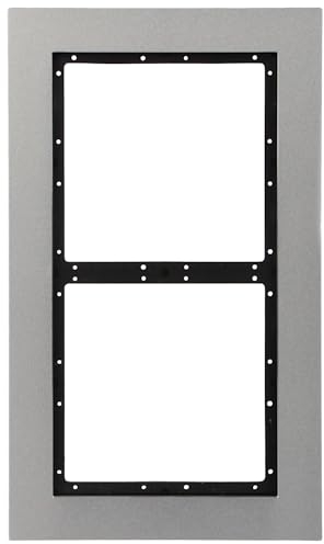 Dahua 6939554922381 Rahmen mit 2 Modulen für modularen Außenbereich und Zubehör-Serie VTO4202F-X-Dahua-VTM125, Mehrfarbig